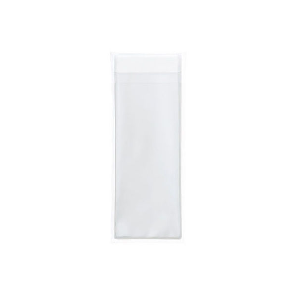 伊藤忠リーテイルリンク OPP袋（テープ付き） 長形40号封筒サイズ 透明封筒 1セット（500枚：100枚入×5袋）