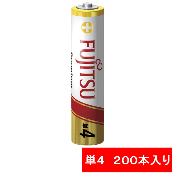 FDK　アルカリ乾電池Premium単4（8P）　LR03FP（8S）　1セット（200本）