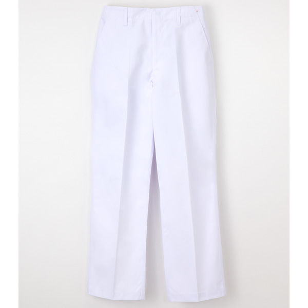 ナガイレーベン 男子ズボン （メンズパンツ） 医療白衣 ホワイト 79cm ET-280（取寄品）