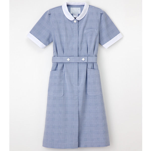 ナガイレーベン　看護学校実習衣　ブルーL　GC2207　（取寄品）
