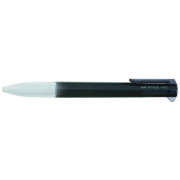 三菱鉛筆　スタイルフィット　５色ホルダー　ブラック　UE5H258.24　1箱(10本入）（直送品）