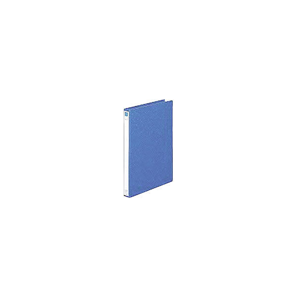 2穴リングファイル　B4タテ　背幅35mm　縦395×横307mm　藍　1箱（10冊入）　（直送品）
