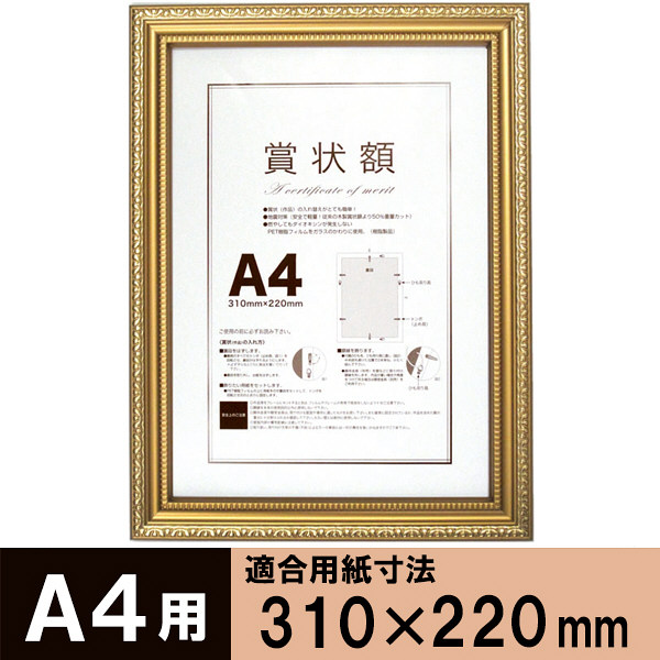 アートプリントジャパン A4額金ケシ 1セット（5枚）