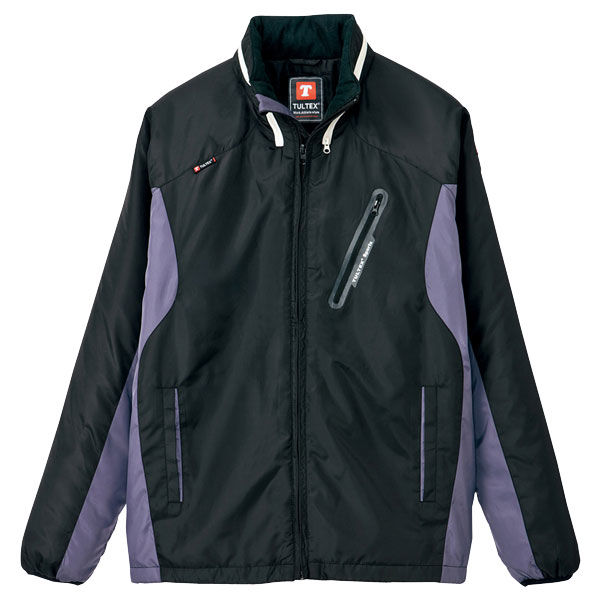 アイトス　フードイン中綿ジャケット　ブラック　AZ10304-010-S　（直送品）