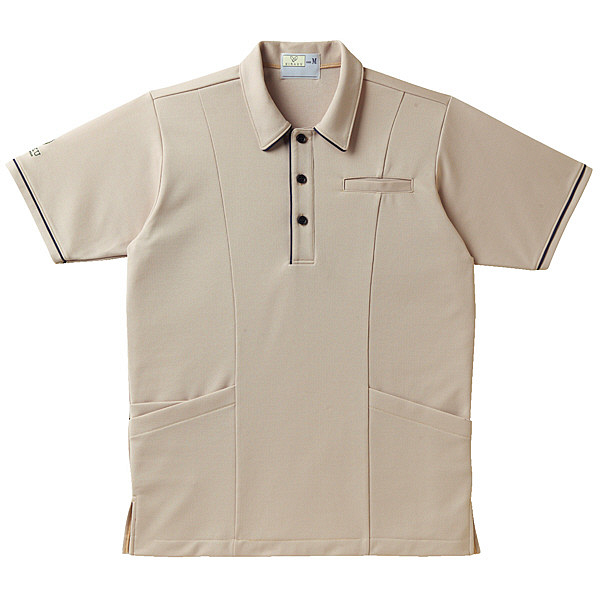 トンボ　キラク　ケアワークシャツ　男女兼用　L　CR141-28-L　（取寄品）