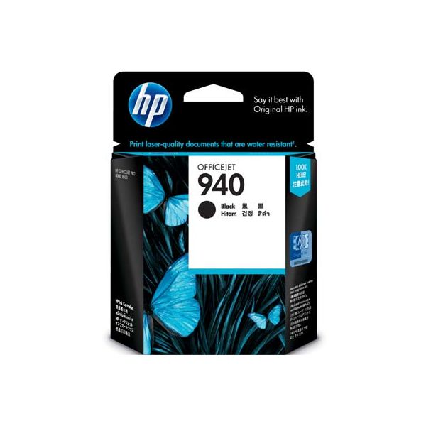 HP（ヒューレット・パッカード） 純正インク HP940 ブラック C4902AA 1個（直送品）