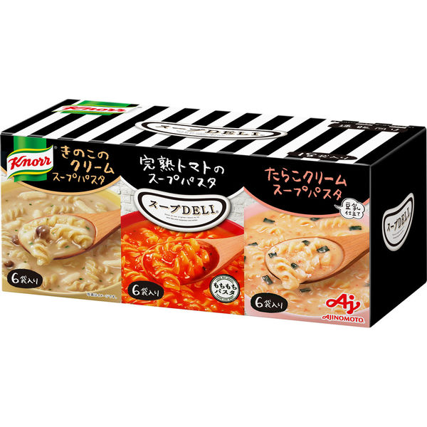 味の素　クノール スープDELI バラエティ　1箱（18食入）インスタント