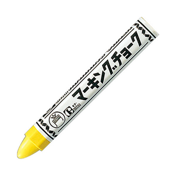 寺西化学工業　マーキングチョーク黄　10本　B-CMK-T5　（直送品）