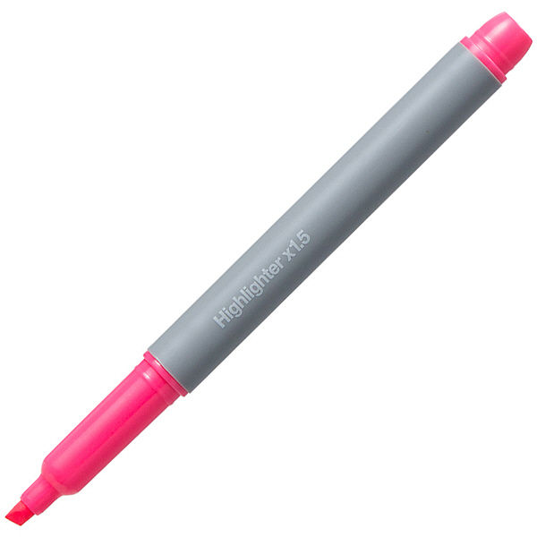 アスクル 蛍光ペン インク容量1.5倍 ピンク 1箱（10本入） 蛍光マーカー オリジナル