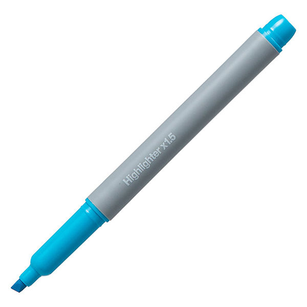 蛍光ペンインク容量1.5倍 ブルー 1セット（50本入） アスクル  オリジナル
