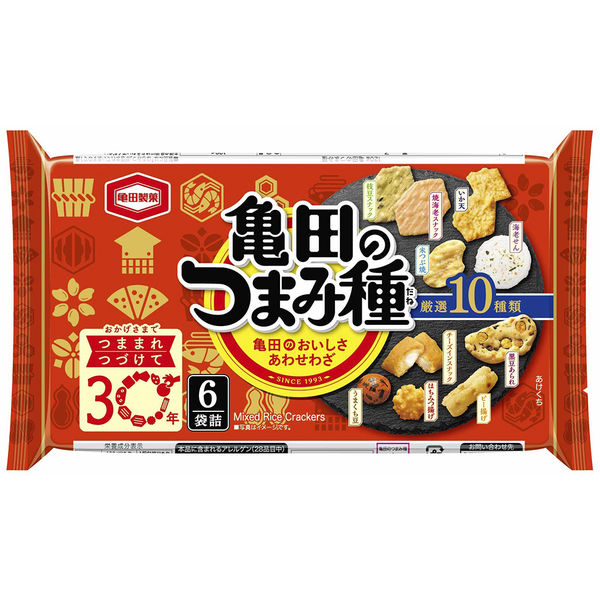 亀田製菓　つまみ種　120ｇ　1袋