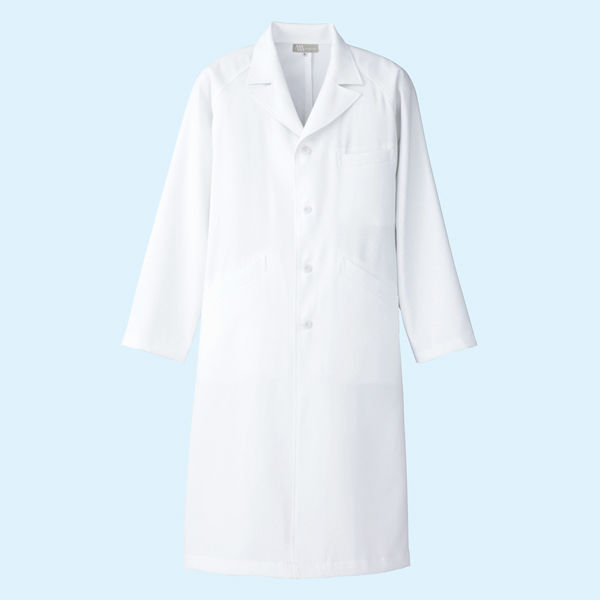AITOZ（アイトス） メンズドクターコート（診察衣） 長袖 シングル ホワイト 3L 861311（直送品）