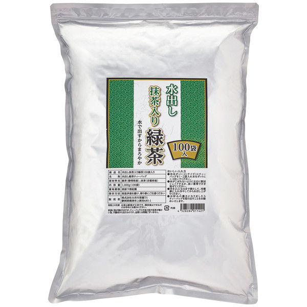 【水出し可】大井川茶園 水出し抹茶入り緑茶 1袋（100バッグ入）