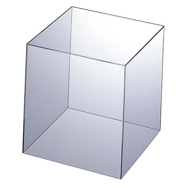 アスクル　アクリルキューブボックス　10cm角　745910　1セット（5個：1個×5）　 オリジナル