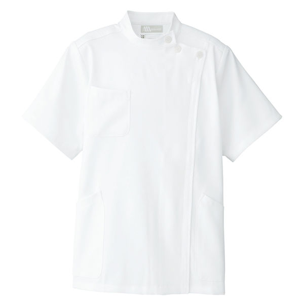 AITOZ（アイトス） レディース半袖KCコート レディス医務衣 医療白衣 ホワイト S 861304-001（直送品）