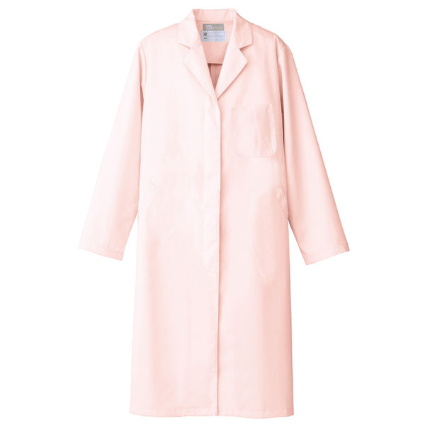 AITOZ（アイトス） レディース診察衣シングル コート型白衣 薬局衣 ピンク LL 861314-060（直送品）