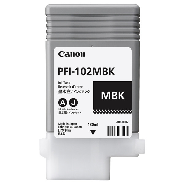 キヤノン（Canon） 純正インク PFI-102MBK マットブラック 0894B001 1個