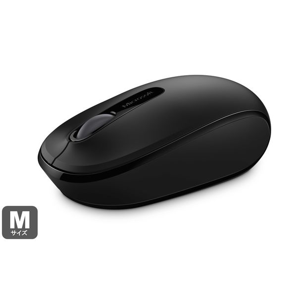 マイクロソフト 無線（ワイヤレス）マウス Wireless Mobile Mouse1850 ブラック 光学式/3ボタン/3年保証 7MM-00005