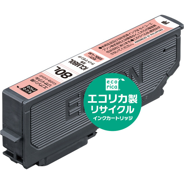 エコリカ　リサイクルインク　ECI-E80L-LM　ICLM80L 対応   1個