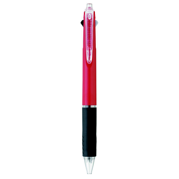 ジェットストリーム多機能ボールペン　2色+シャープ　0.5mm　MSXE3-500-05　赤　2本　三菱鉛筆uni　（直送品）