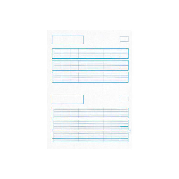 ピー・シー・エー 給与明細書A（罫有） 単票紙 PA1111F 1箱（500枚入）