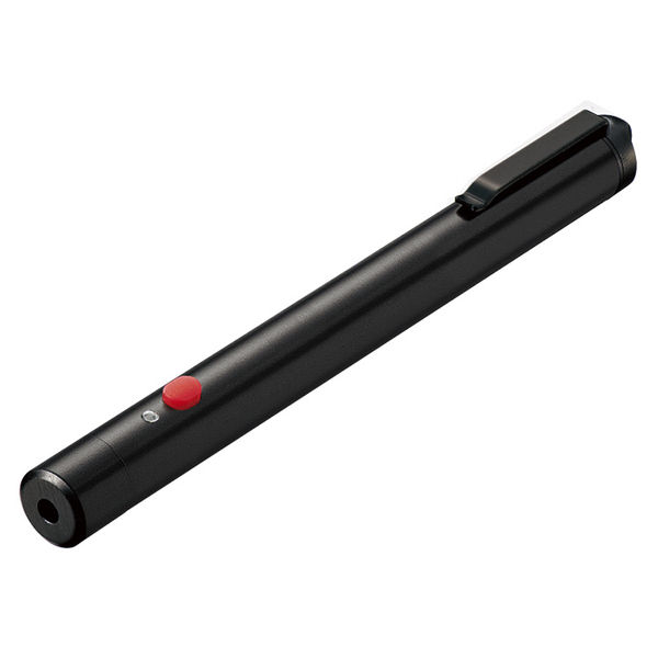 コクヨ レーザーポインター ELP-R10 赤色レーザー ペン型 単4乾電池×2 連続使用24時間（直送品）