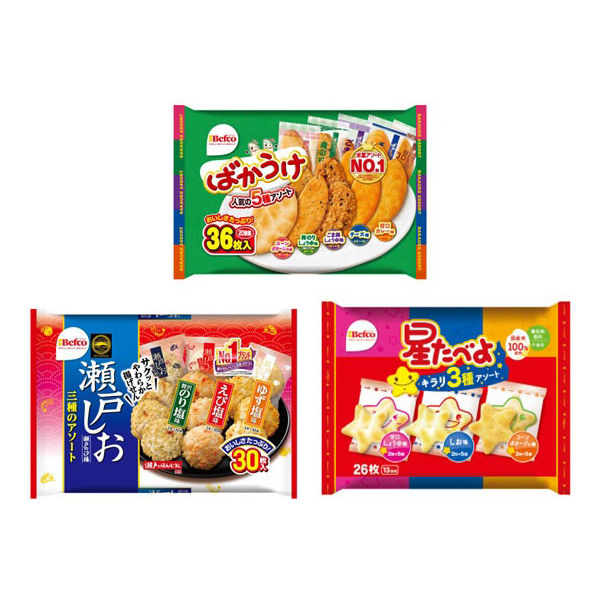 米菓バラエティセット 1セット（63袋入） 栗山米菓