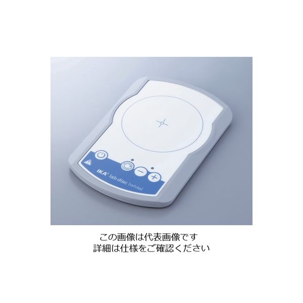 IKA 電磁コイル式マグネットスターラー lab disc white 1台 1-1813-01（直送品）