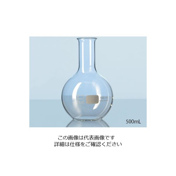 DWK Life Sciences 平底フラスコ 500mL 217114405 1個 2-1967-04（直送品）