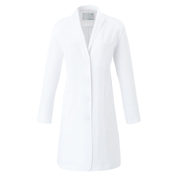 トンボ　医療白衣（薬局衣）　ウィキュア　レディスコート　CM706　ホワイト　S　1枚　（取寄品）