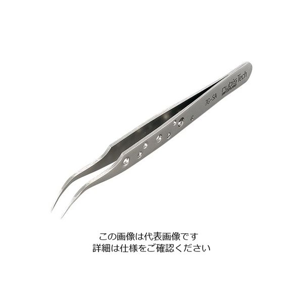 アズワン MEISTERピンセット 先鋭 耐酸鋼 7G-SA 1本 1-7003-01（直送品）