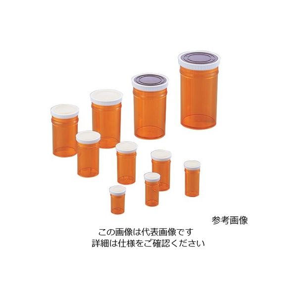 上園容器 スチロール棒瓶(標本瓶) 40mL 1-9730-04 1本(1個)（直送品）