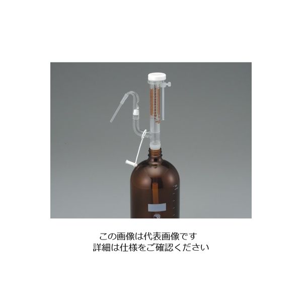 アズワン オートビュレット(シリコン栓付・白) 25mL 2-5642-04 1個（直送品）