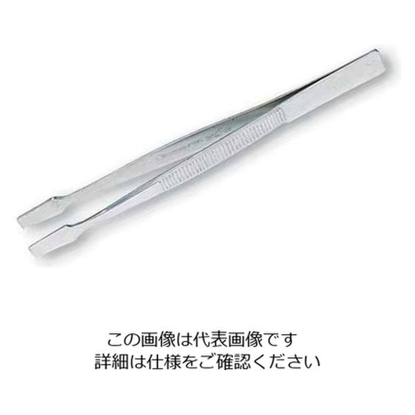 清水アキラ ステンレス製ピンセット　１２５ｍｍ 6-531-12 1本