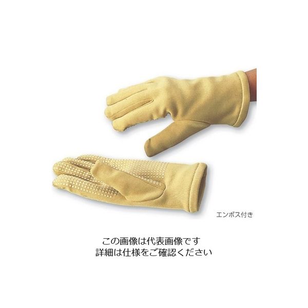 帝健 クリーンルーム用耐熱手袋 エンボス付 クリーンパック EGF-111E 1双 9-1010-01（直送品）