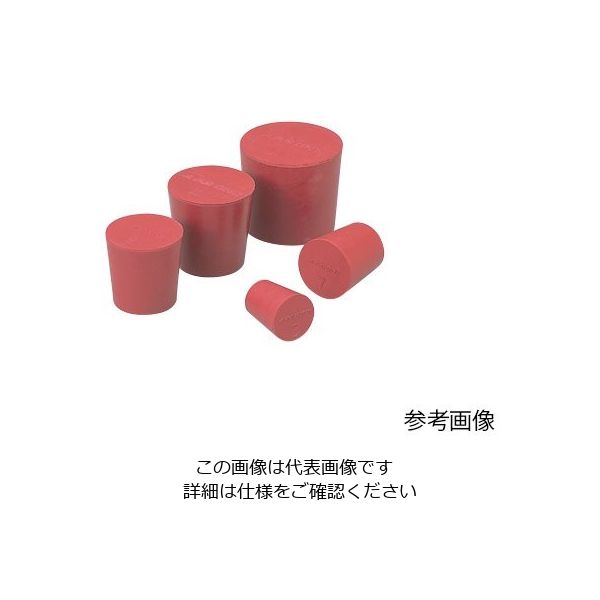 アズワン ラボラン赤ゴム栓 11個入 9-861-01 1袋(11個)（直送品）