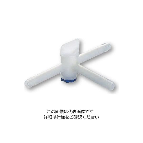 日本メデカルサイエンス 三方活栓 PP製 15mm 1個 6-682-04（直送品）