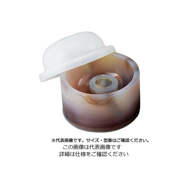 アズワン めのう製マグネット乳鉢セット 25g筒 1-6020-05 1セット（直送品）