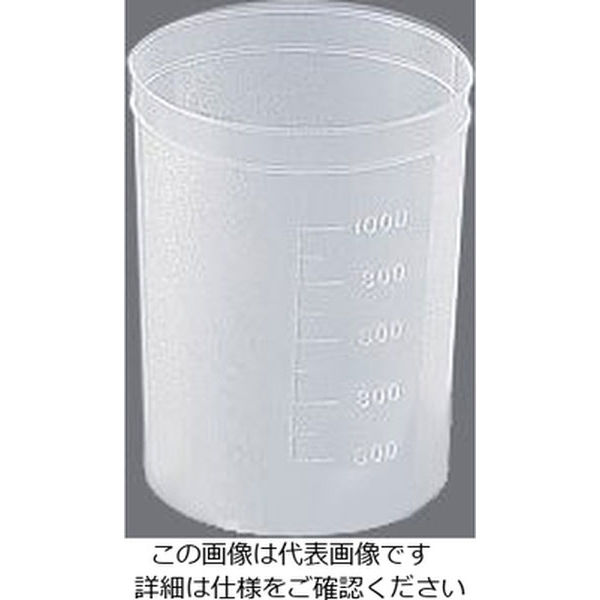 アズワン ディスポカップ（ブロー成形）　１０００ｍＬ　１００個入 1-4659-16 1箱(100個)