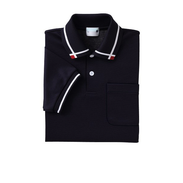 住商モンブラン ポロシャツ（男女兼用・半袖） 濃紺 SS 6662-89（直送品）