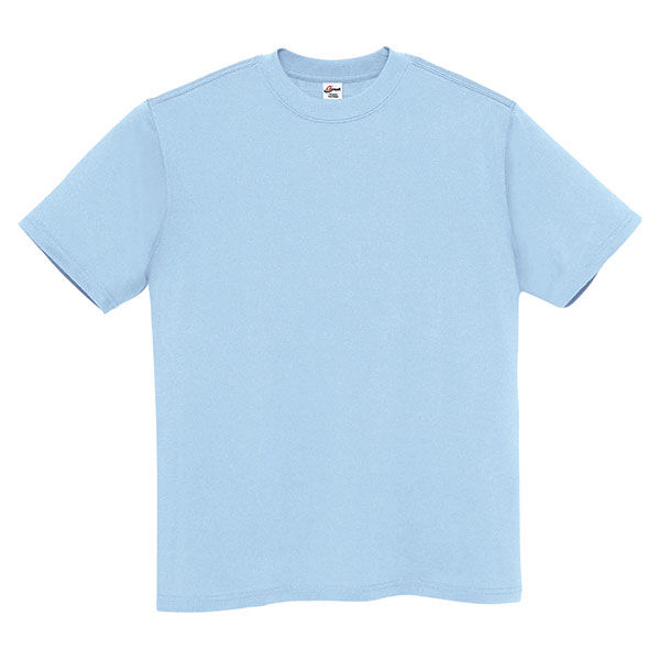 アイトス Tシャツ（男女兼用） ライトブルー XL AZ-MT180-015 1セット(10枚入)（直送品）
