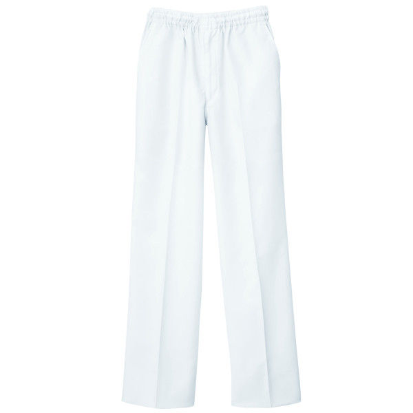 自重堂 男女兼用パンツ WH11486B ホワイト SS 医療白衣 1枚（取寄品）