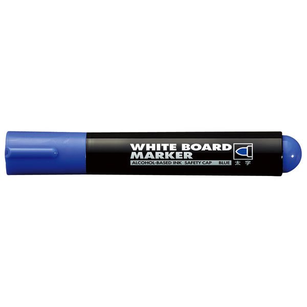 コクヨ 再生樹脂ホワイトボード用マーカー太字 インク色：青 PM-B103NB 1セット（50本）