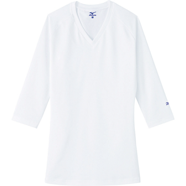 ミズノ ユナイト 医療白衣 アンダーウェア メンズ MZ0135 ホワイト L 1枚（取寄品）