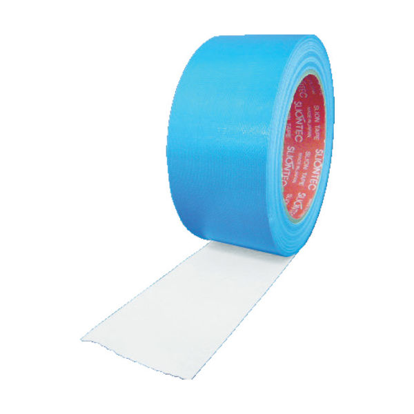 マクセル スリオン カラー布粘着テープ50mm ライトブルー 339000-LB-00-50X25 1巻 351-8736（直送品）