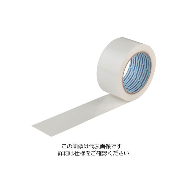 ダイヤテックス パイオラン 梱包用テープ 50mm×25m ホワイト K-10-WH 50MMX25M 1巻 356-4011（直送品）