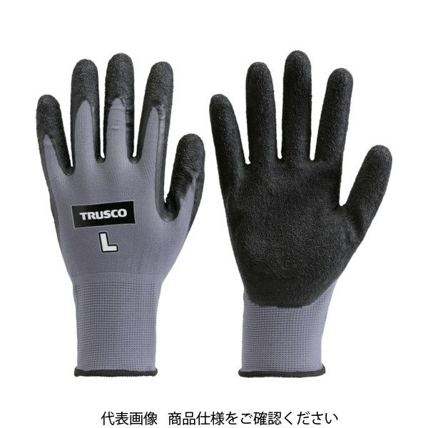 トラスコ中山 TRUSCO グリップフィット手袋 天然ゴム LLサイズ TGL-250LL 1双 330-4990（直送品）