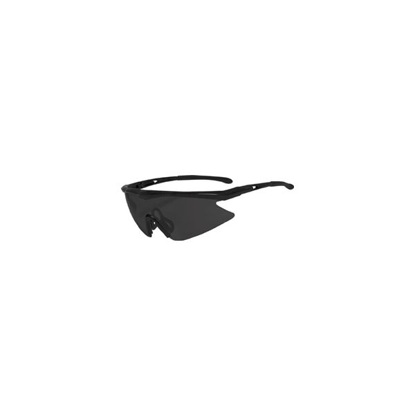 トラスコ中山 TRUSCO 一眼型安全メガネ フレームブラック レンズグレー TSG-1856GY 1個 365-8295（直送品）