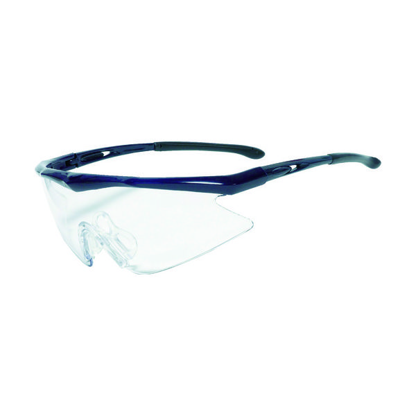 トラスコ中山 ＴＲＵＳＣＯ　一眼型安全メガネ　フレームブルー　レンズクリア TSG-1856BL 1個 365-8317