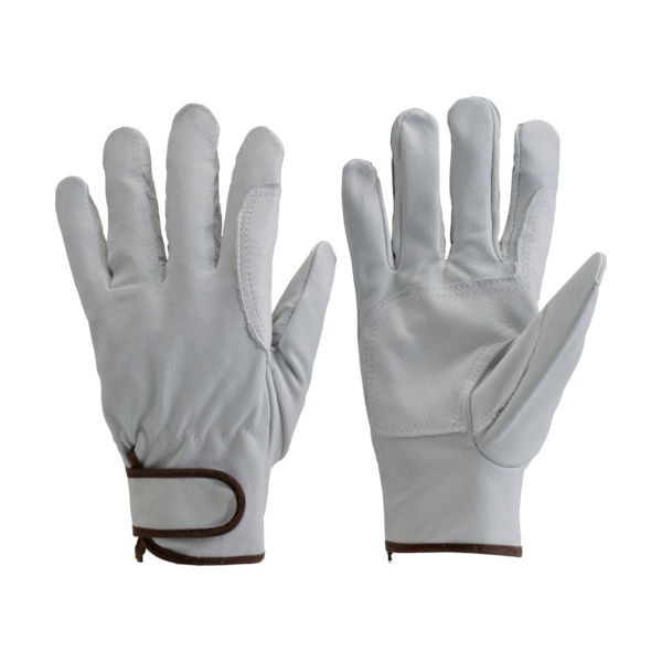 トラスコ中山 TRUSCO マジック式革手袋 当て付タイプ Mサイズ TYK-718M 1双 359-9787（直送品）